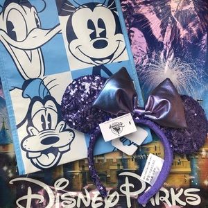 NWT Purple Potion Minnie Ears